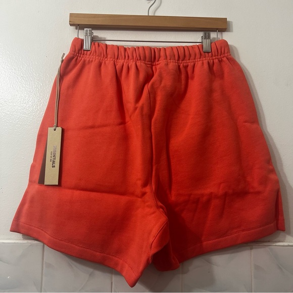 NWT Essentials Fear of God Coral Hoodie and Shorts Set Size Small Streetwear - Picture 13 of 16